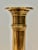 Vintage Wildwood Imports Neoclassical Fluted Column Cast Brass Candlestick Holders - A Pair For Sale In New Orleans - Image 6 of 9