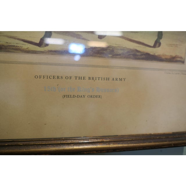 Officers of the British Army, Prints, Set of 5 For Sale - Image 12 of 14