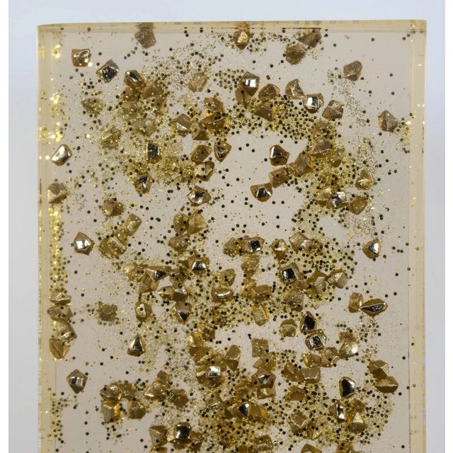 Resin Table Lamp from Maison Roméo, 1970s For Sale - Image 3 of 7