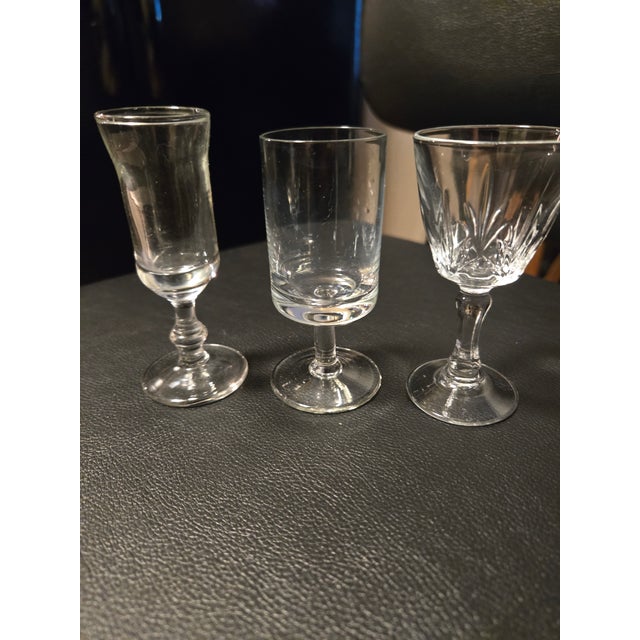1980s 3 Sets of Liqueur Shot Glasses - 15 pcs For Sale - Image 4 of 11