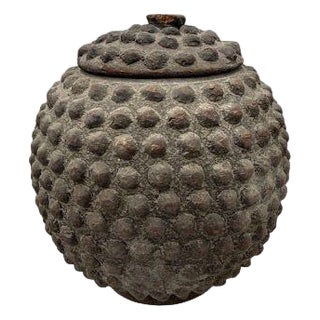 Burkina Faso Lobi Pot - Medium For Sale