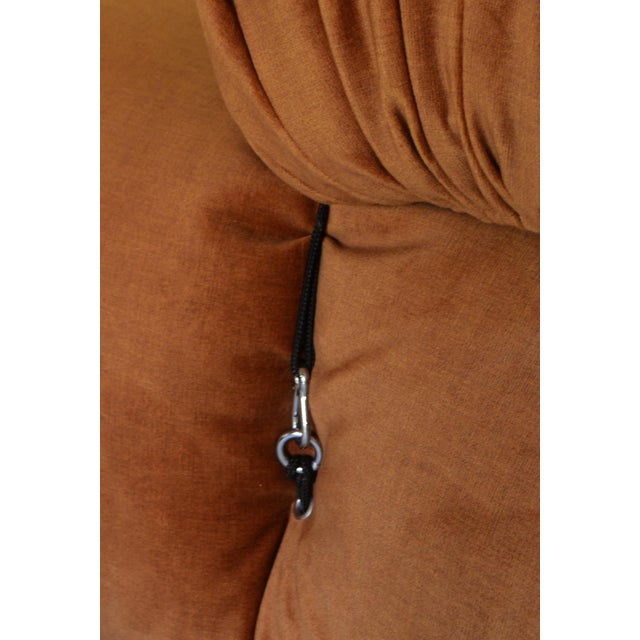 Textile Vintage Camaleonda Armchairs by Mario Bellini for B&B Italia / C&B Italia, 1970s, Set of 2 For Sale - Image 7 of 10