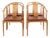 China Chairs FH 4283 in Cherry Wood with Leather by Hans J. Wegner for Fritz Hansen, 1970s, Set of 4 For Sale