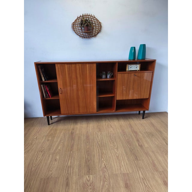 Modernist Wooden Sideboard, 1970s For Sale - Image 14 of 18
