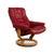 Animal Skin Set of Mayfair Recliner Lounge Chair and Ottoman from Stressless For Sale - Image 7 of 18