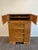 1930s Vintage Burled Wood Art Deco High Boy Cabinet For Sale - Image 4 of 9