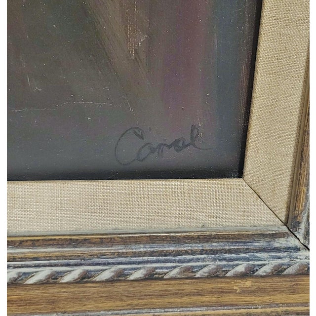 From a local estate, we have a pleasure to offer you this impressive LARGE Framed Vintage Oil on Canvas Still Life...