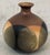 Brown Vintage Robert Maxwell Mid-Century Modern Art Pottery Vase, Vessel for Pottery Craft With Earth-Tone Overlapping Contrasting Circles in a Salt Glaze For Sale - Image 8 of 12