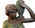 Maiden Garden Statues Urn in Bronze, Set of 2 For Sale - Image 5 of 8