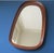 Large Sculptural Mahogany Wall Mirror from AB Glas & Trä Hovmantorp, 1960s For Sale - Image 11 of 11