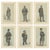 Unknown, British Elites 1883, Paper, Set of 6 For Sale - Image 10 of 10