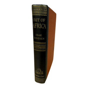 1938 First Edition Out of Africa Hardcover Book Isak Dinesen