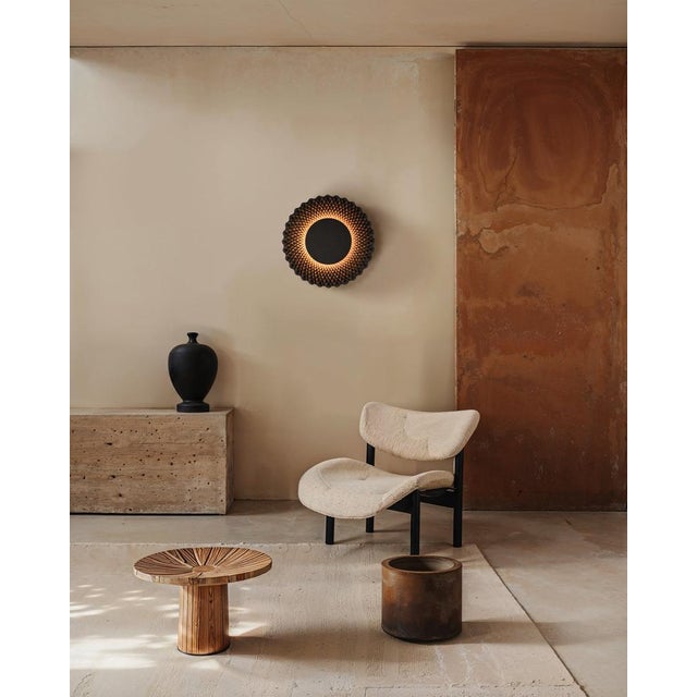 Black Sun VXS.04 Wall Sconce by Rollo Studio For Sale - Image 8 of 9