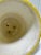 Yellow 1970s Italian Majolica Fruit Garland Cachepot Planter For Sale - Image 8 of 12