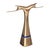 "Pagina" Umbrella Stand With Bronze, Stainless Steel Detail, Handcrafted For Sale In Los Angeles - Image 6 of 7