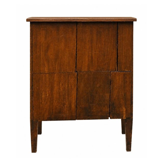 Louis XVI Style Inlaid Bedside Table, 1980s For Sale - Image 3 of 5