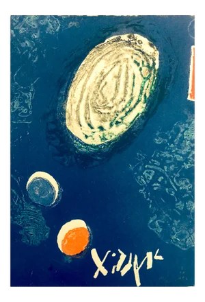 Untitled Etching by Lionel Perrotte