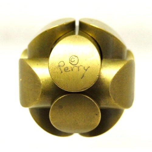Charles O. Perry Brass Ball Puzzle Chairish