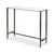 Stone Pair of Modern Industrial Console Tables For Sale - Image 7 of 13