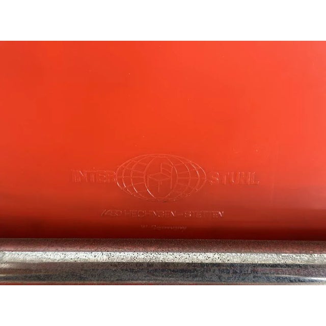 Mid-Century Modern Stacking Desk Chair from Interstuhl, 1981 For Sale - Image 3 of 11