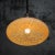 Mid-Century Modern French Clichy Yellow Glass Pendant Lamp For Sale - Image 3 of 8