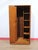Wood Mid Century Modern Vintage Teak Tambour Door Low Armoire Wardrobe by Austinsuite For Sale - Image 7 of 15