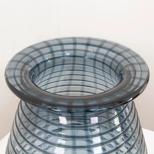 Large Vase and Conca in Murano Glass by Paolo Crepax, Set of 2 For Sale - Image 15 of 18