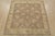 Farmhouse Ziegler Rug 5′ X 5’1” Lilac Wool Traditional Hand-Knotted Oriental Carpet For Sale - Image 3 of 12