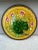 Rustic German Majolica Flowers & Leaves Plate Zell Circa 1900 For Sale - Image 3 of 6