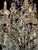 Metal Antique French Crystal Chandeliers For Sale - Image 7 of 12