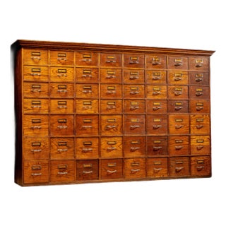 Antique 56-Drawer Apothecary For Sale