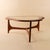 1950s Italian Organic Teak and Glass Coffee Table, 1950s For Sale - Image 5 of 5