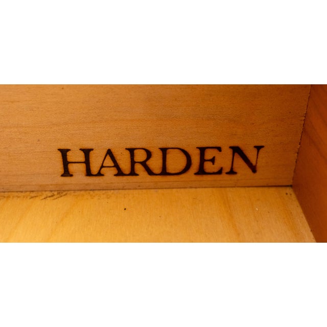 1980s Harden Cherry Flip Top Server Cabinet For Sale - Image 18 of 18