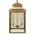 Mayfair Lanterns With Antique Brass Finish For Sale - Image 4 of 4