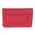 Chanel Dark Pink Quilted Caviar Wallet On Chain For Sale - Image 4 of 10