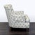 Classic Vintage Lounge Chair With Patterned Upholstery For Sale - Image 4 of 8
