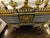 White Unique Louis XV Style Harlequin Roll-Top Secretary Gilded French Baroque Writing Desk For Sale - Image 8 of 9