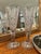 Victorian Early 20th Century "Sun Purple" Brilliant Cut Glass Trumpet Vases- A Pair For Sale - Image 3 of 11