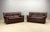 A set of two Italian Mid-Century design high quality sofas model ‘Lauriana’, designed by Afra and Tobia Scarpa....