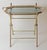 French Hollywood Regency Brass Tray Table, 1970s For Sale - Image 9 of 11