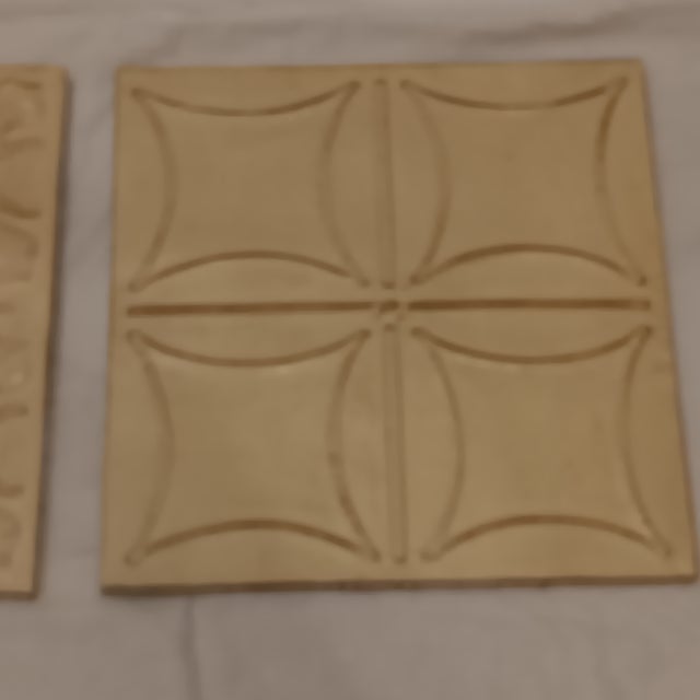 Vintage Rustic Metal Tin Ceiling Tile Wall Art For Sale - Image 4 of 12