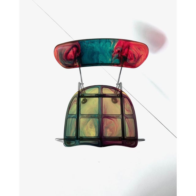 1990s Broadway Chair by Gaetano Pesce for Bernini, 1993 For Sale - Image 5 of 14