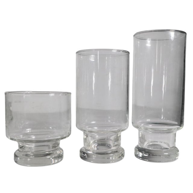 Glass 20 Pc. Lot of 1970's Drinking Glasses For Sale - Image 7 of 9
