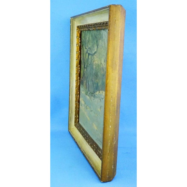 Alberto Carosi, Landscape View, 20th Century, Oil Painting on Board, Framed For Sale - Image 4 of 18
