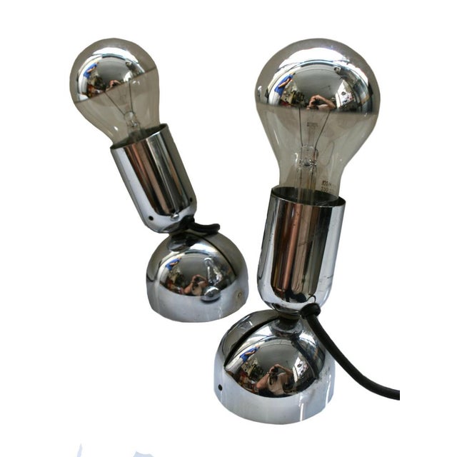 Mid-Century Pollux Table Lamps from Ingo Maurer, 1973, Set of 2 For Sale - Image 9 of 9