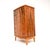 Vintage Danish Walnut and Brass Chest of Drawers, 1960s For Sale - Image 4 of 11