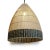 Contemporary Wicker Tux Weave Organic Modern Pendant Light Large For Sale - Image 3 of 8