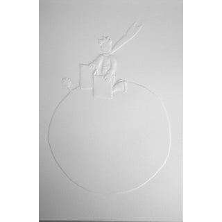 Antoine De Saint-Exupery, Le petit prince, la rose et le livre, Etching For Sale