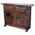 20th Century Large Catalan Spanish Baroque Carved Walnut Credenza or Buffet For Sale - Image 10 of 18