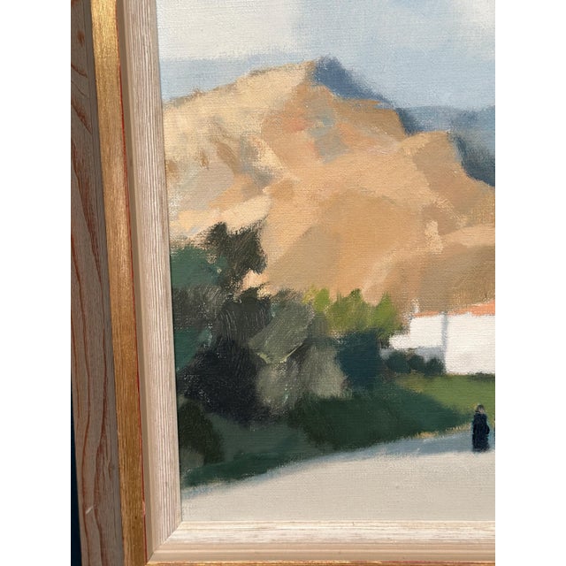Stig Wernheden, Greek Landscape, 1960s, Oil on Canvas, Framed For Sale - Image 14 of 18
